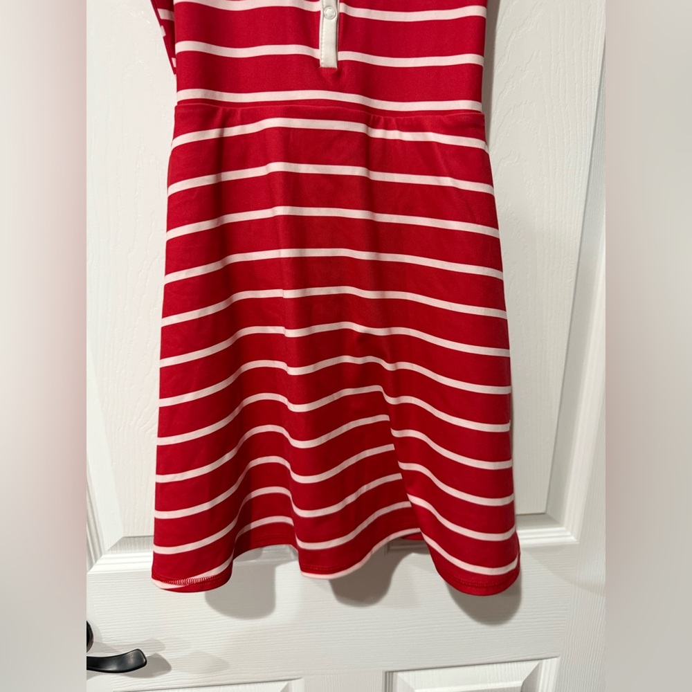 All In Motion - Women's Knit Polo Active Dress - All In Motion Red Red XS NWT - Picture 5 of 9
